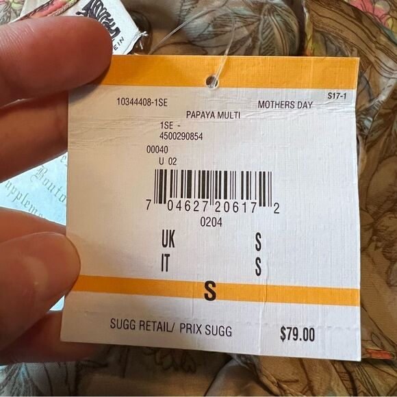 NWT! Anne Klein floral print tank top - Picture 9 of 11